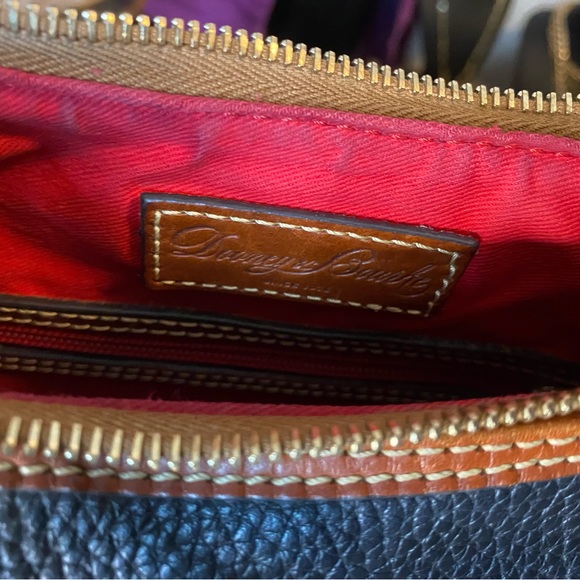 Dooney & Bourke BLACK Pebbled Leather HOBO Style - Picture 14 of 15